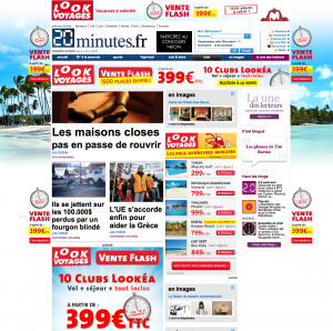 20minutes habillé par Look Voyage