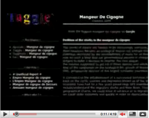 mangeur de cigogne sur Youtube